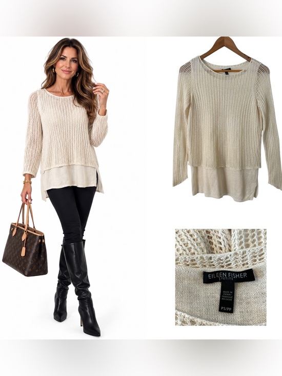 Eileen Fisher Sweaters - Eileen Fisher Layered Sweater